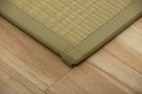 スーパSALE10倍＆4時間限定10％OFF 吸着タイプ ずれにくい 畳マット 約67×67×2cm ナチュラル【代引NG】