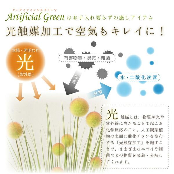 スーパSALE10倍＆4時間限定10％OFF 人工観葉植物/インテリアグリーン ボールグラス L 約153cm【代引NG】