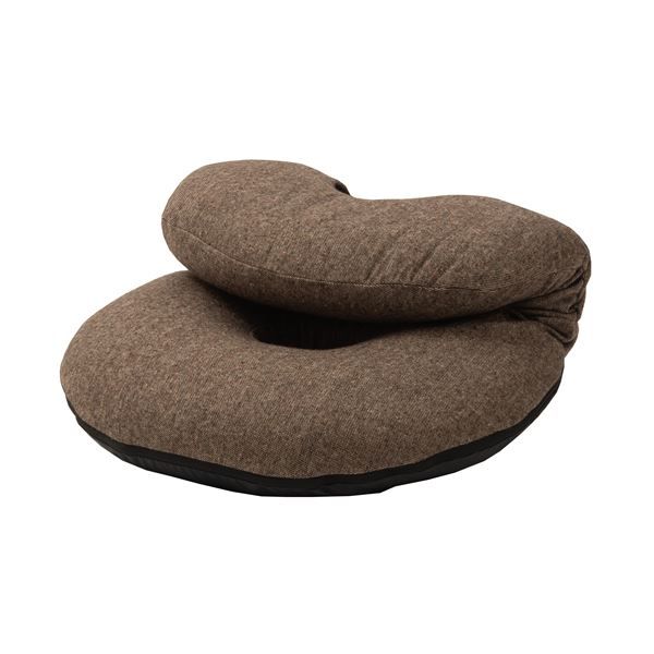スーパSALE10倍＆4時間限定10％OFF パーソナルチェア 約幅48×奥行56×高さ37×座面高12cm ブラウン 折りたたみ式 カックンリクライナー 完成品 リビング