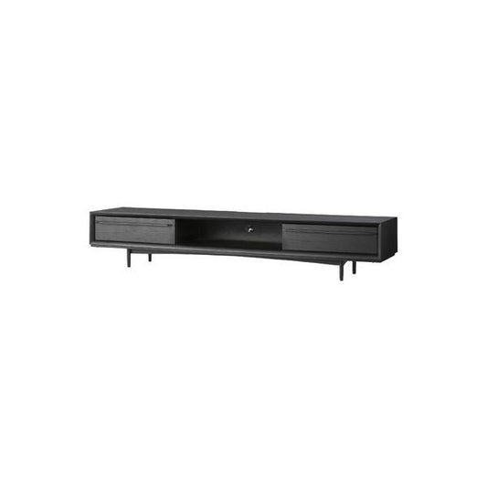 テレビ台 テレビボード 約幅180cm ブラック スチール 木製 脚付き 組立品 リビング ダイニング インテリア家具代引NG
