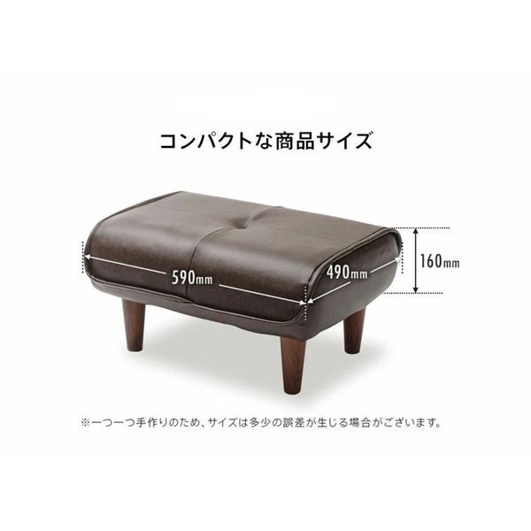オットマン スツール 約幅59cm ダイヤモンドキルト ブルー スチールパイプ ポケットコイルスプリング 樹脂脚付き リビング代引NG