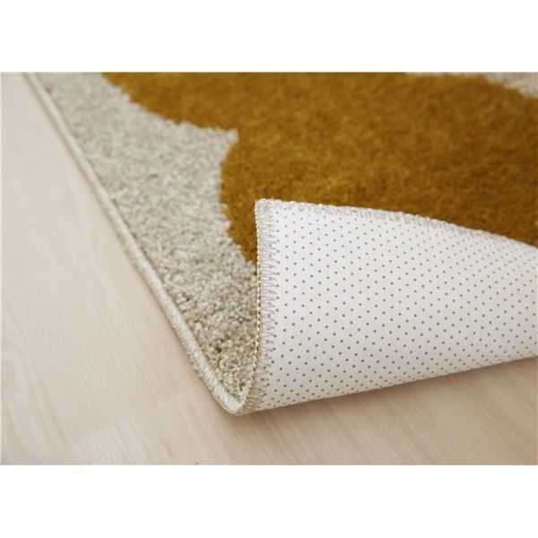 スーパSALE10倍＆4時間限定10％OFF スミノエ デザインライフ オダンゴマット/キッチンマット 約幅45×長さ240cm ブルー【代引NG】