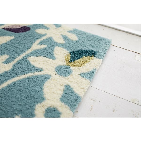 スーパSALE10倍＆4時間限定10％OFF スミノエ デザインライフ クッカマット/玄関マット 約幅45×長さ75cm イエロー【代引NG】