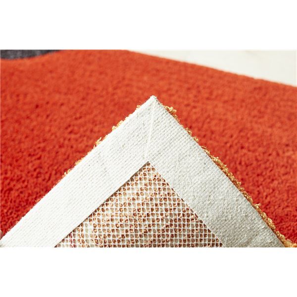 スーパSALE10倍＆4時間限定10％OFF スミノエ デザインライフ コトリマット/玄関マット 約幅45×長さ75cm レッド【代引NG】