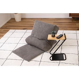 スーパSALE10倍＆4時間限定10％OFF マルチフロアチェア グレー 約幅52cm 完成品