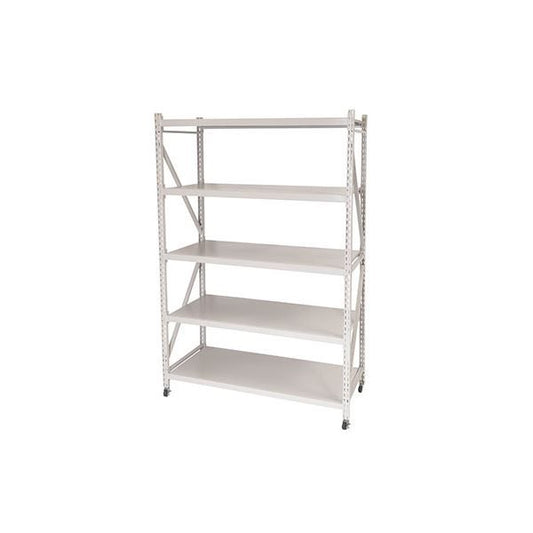ボルトレスラック アイボリー 約幅129×奥行60cm 組立品代引NG