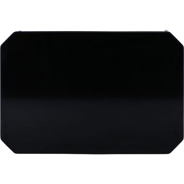 UVローテーブル 幅約750mm BK（12846） ブラック 組立式代引NG