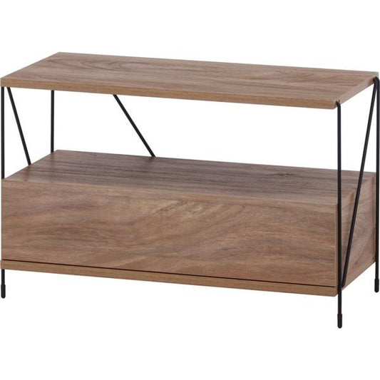 EZBOワイヤー TVラック OAK NA オークナチュラル 組立式代引NG