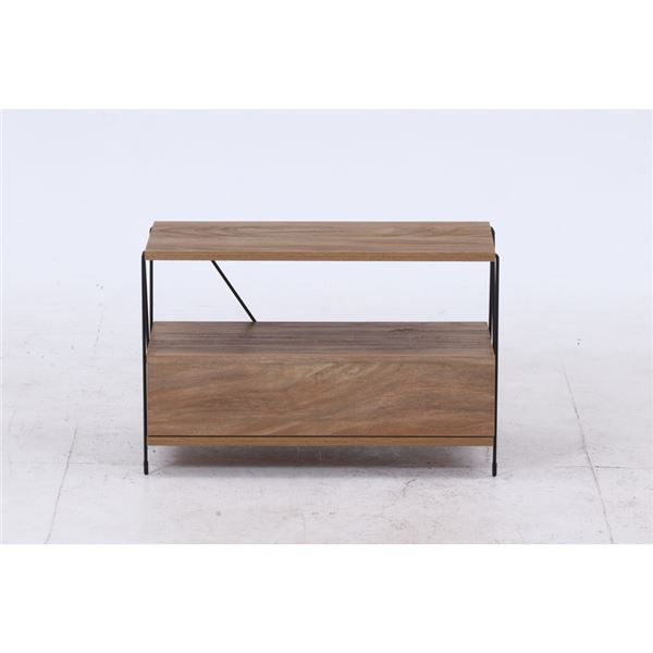EZBOワイヤー TVラック OAK NA オークナチュラル 組立式代引NG