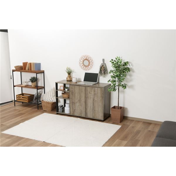 スーパSALE10倍＆4時間限定10％OFF FITサイドボード 組立式【代引NG】