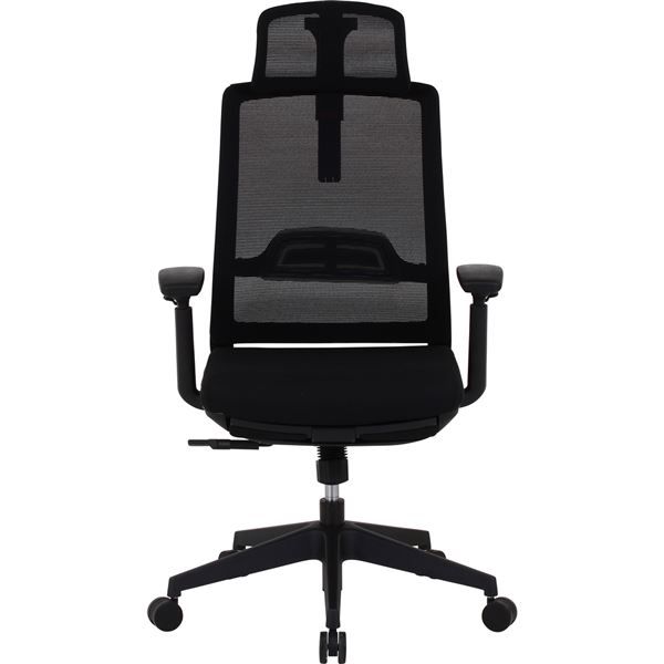 スーパSALE10倍＆4時間限定10％OFF オフィスチェア ダービット BK ブラック 組立式【代引NG】