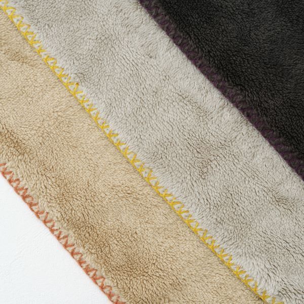 スーパSALE10倍＆4時間限定10％OFF ハーフケット 約100×140cm ダークグレー ステッチ 吸湿発熱機能 もこもこあったか ブランケット リビング インテリア雑貨