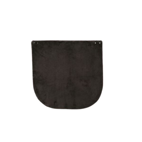 スーパSALE10倍＆4時間限定10％OFF ひざ掛け 約90×90cm ダークグレー 吸湿発熱機能 ボタン付き もこもこあったか リビング インテリア雑貨 生活雑貨