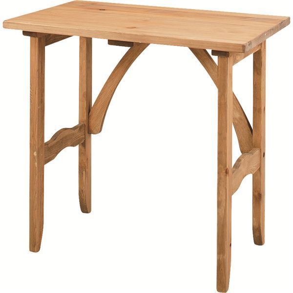 スーパSALE10倍＆4時間限定10％OFF デスク木製(パイン材/オイル仕上げ)幅75cm×奥行45cm×高さ70cm CFS-517
