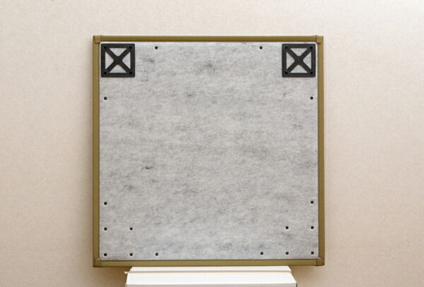 日本製 い草 ユニット畳/置き畳 【ブラウン 82×82×2.2cm 4枚1セット】 中材：ウレタンチップ＋硬綿 抗菌 防臭 軽量 調湿【代引NG】