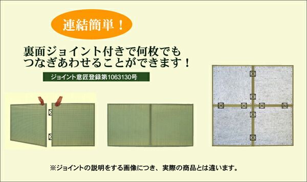 日本製 い草 ユニット畳/置き畳 【82×82×2.3cm ブラック 9枚1組】 中材：低反発ウレタン＋フェルト 遮音 対騒音 耐衝撃【代引NG】