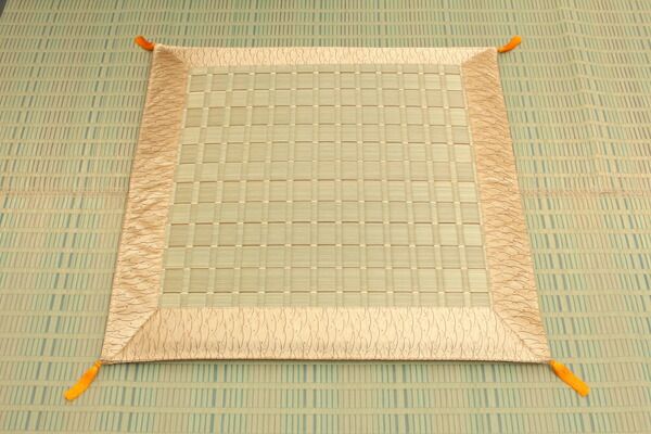 い草 御前 仏前 座布団 約70×70cm 掛川織 日本製 古代 仏間 和室 法事 法要 お盆 畳 リビング代引NG