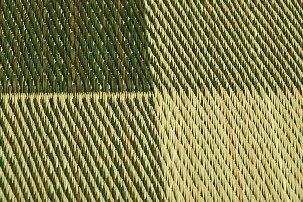 い草 座布団 織込千鳥 5枚組 ブラウン 約55×55cm×5P 抗菌 防臭 調湿 日本製 ブロック 〔リビング 来客 和室〕代引NG