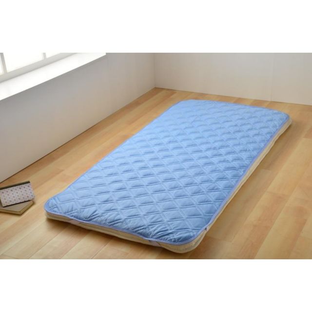 冷感敷きパッド 最強 セミダブル 最強冷却マット&メッシュ 120ｘ200cm 冷汗マット もっとひんやり 消臭敷きパッド 冷んやり q-max 0.5 最強