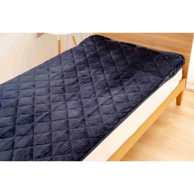 3%OFFクーポン有  あったか高密度マイクロファイバー敷きパッド キングサイズ 180ｘ200cm MI 敷パッド