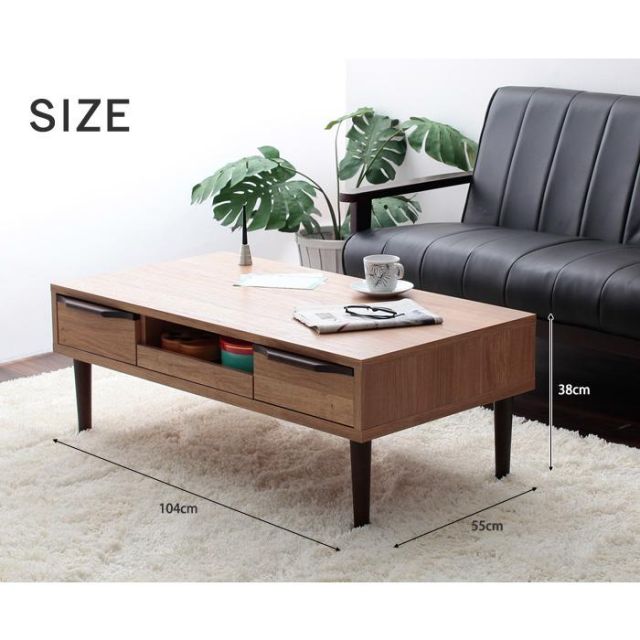 スーパSALE10倍＆4時間限定10％OFF ケルン 棚付きセンターテーブル　１０４cm