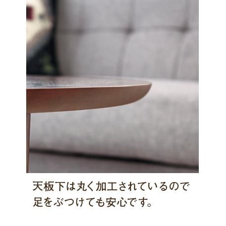 スーパSALE10倍＆4時間限定10％OFF Vinca ビンカ ラウンド　ネストテーブル　北欧デザイン　大小テーブルセット