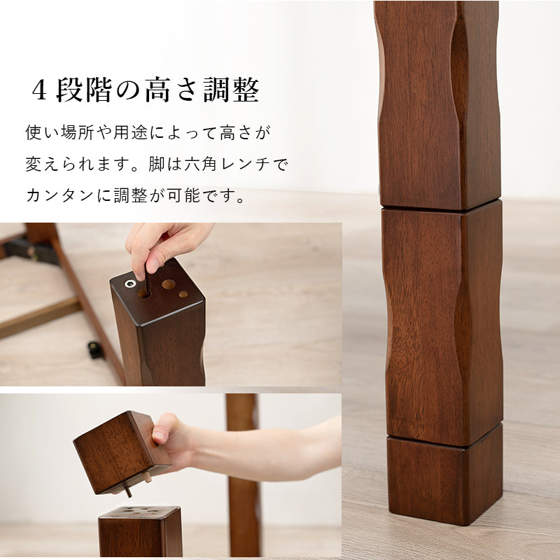 こたつ90cm　チェア4脚　ふとん　の　6点セット