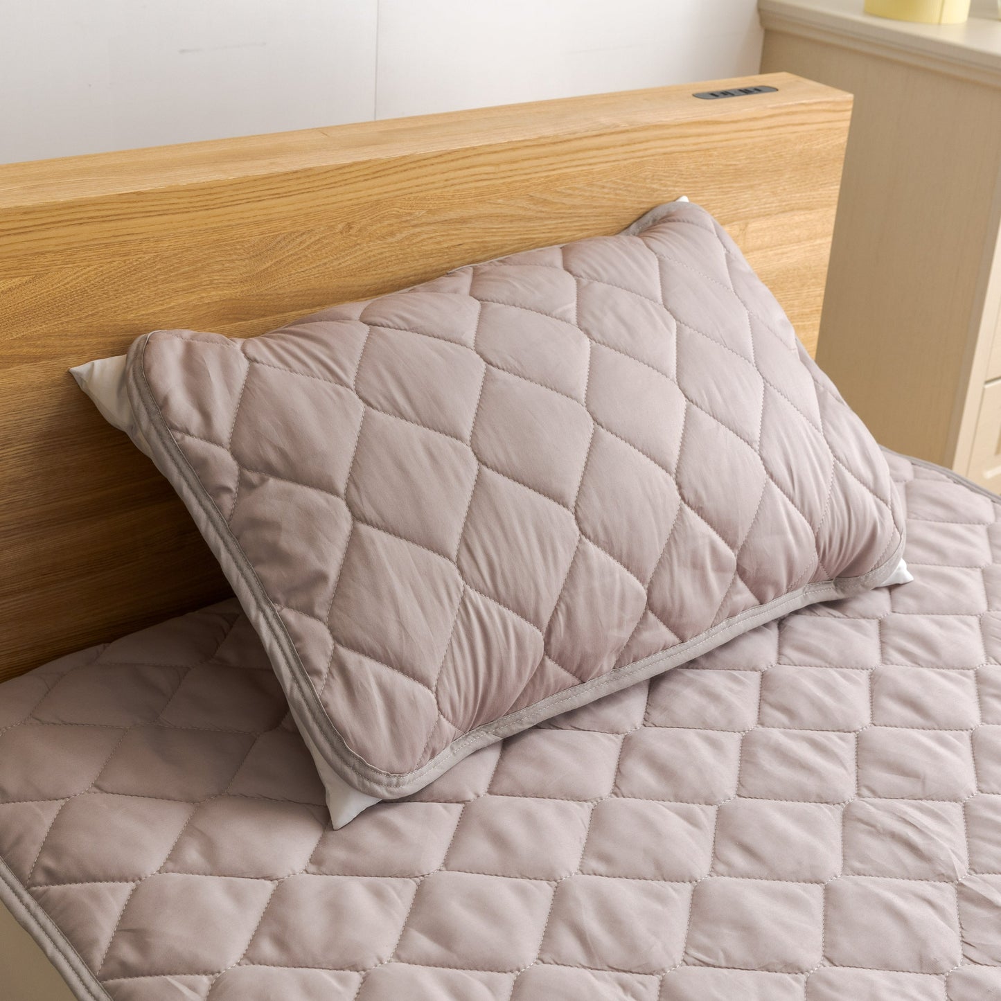 MITAS　ダニガード　ダニを通さない綿100％生地使用　まくらパッド（枕パッド） 43×63cm