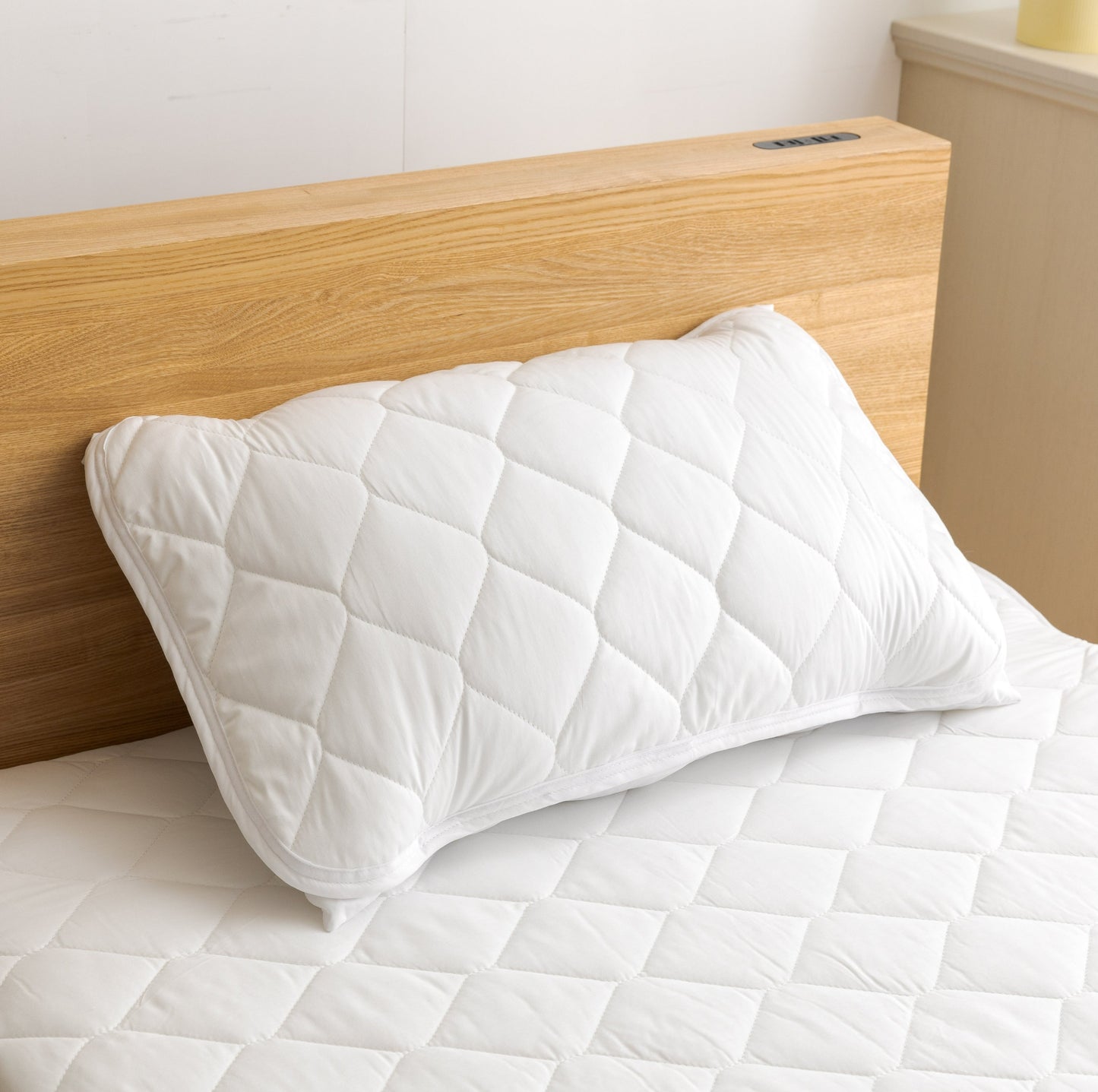 MITAS　ダニガード　ダニを通さない綿100％生地使用　まくらパッド（枕パッド） 43×63cm