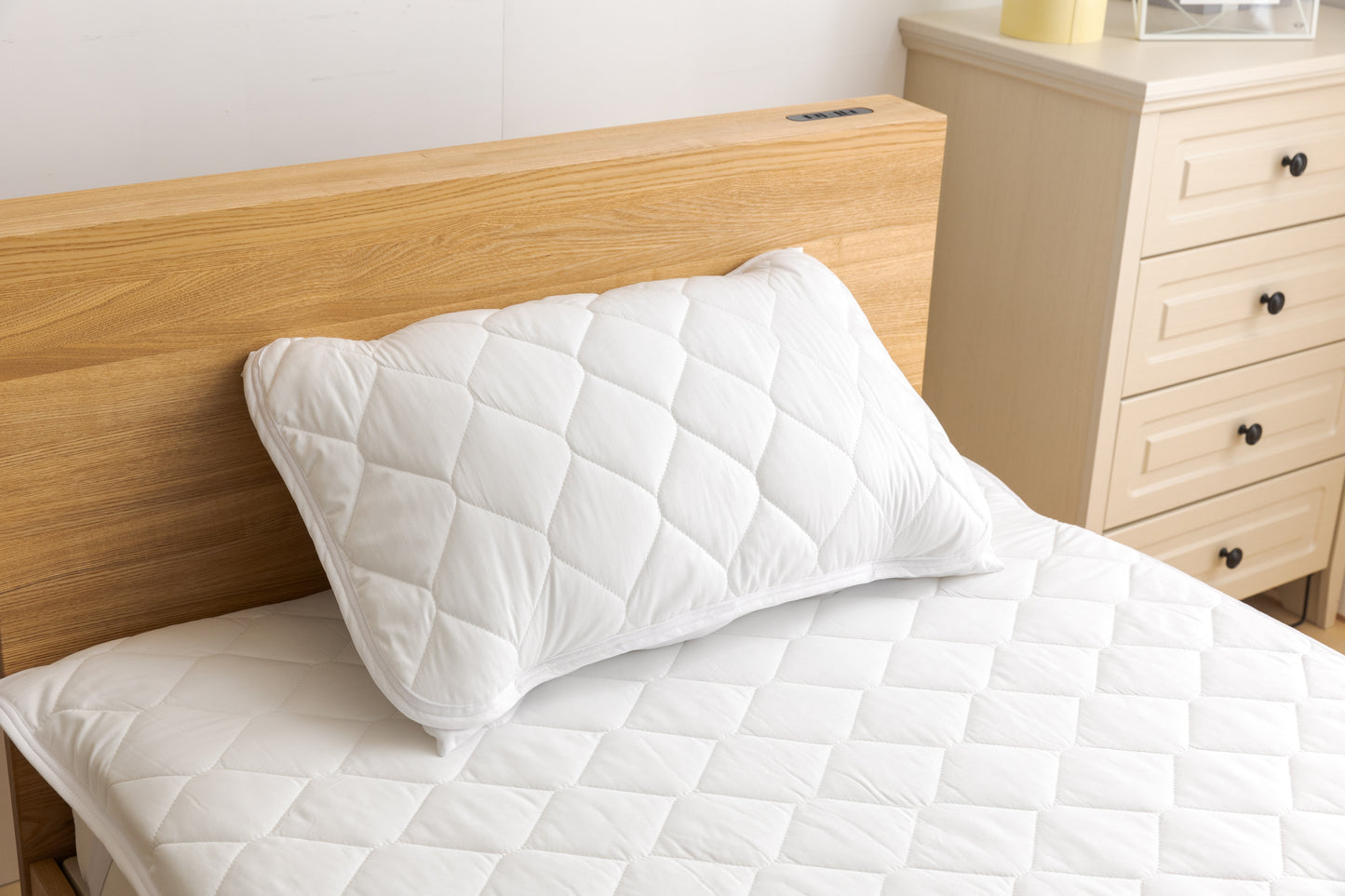 MITAS　ダニガード　ダニを通さない綿100％生地使用　まくらパッド（枕パッド） 43×63cm