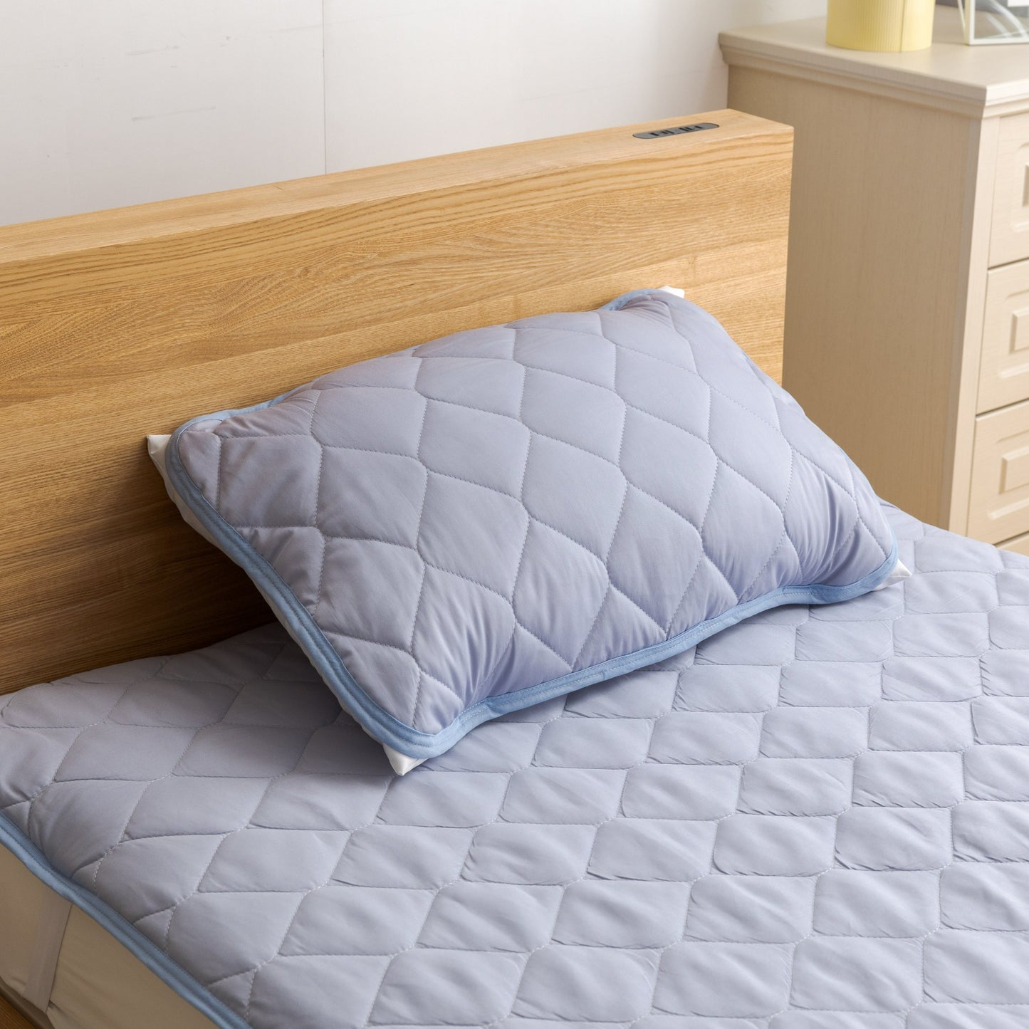 MITAS　ダニガード　ダニを通さない綿100％生地使用　まくらパッド（枕パッド） 43×63cm