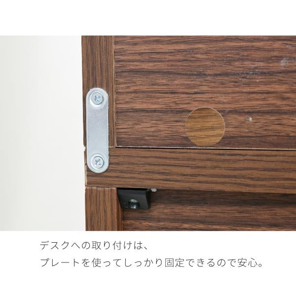 卓上ドレッサー 三面鏡 幅60 奥行22 高さ58 卓上三面鏡 ドレッサー 鏡のみ 収納付き 木製 大型 可動棚 コンセント付き メイク収納 ミラー 上だけ