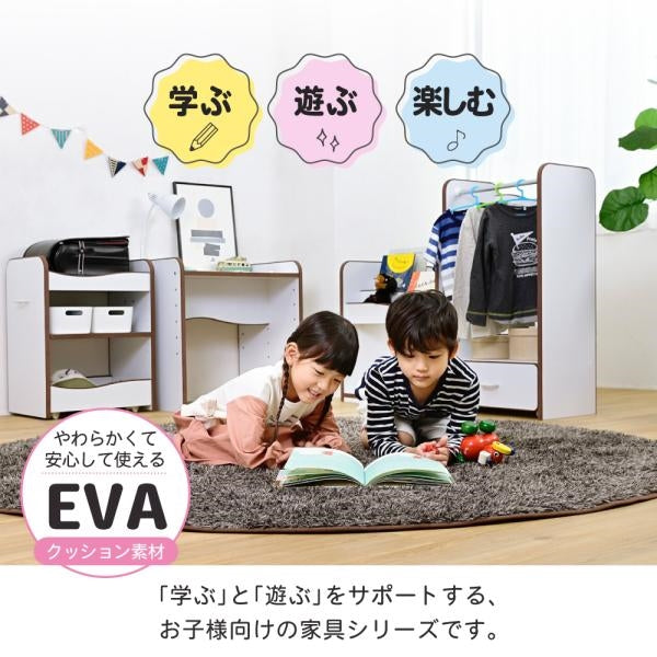 ランドセルラック キャスター付き 収納ワゴン オモチャ収納 おもちゃ収納棚 おもちゃラック 収納ボックス コンパクト 白 玩具 子供用 デスクサイド ワゴン