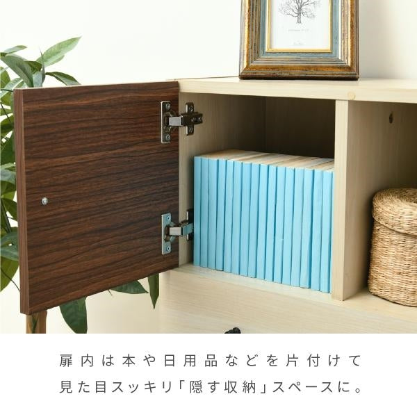 チェスト 木製 ラック ディスプレイ 幅60 奥行30 高さ85 衣類 収納 リビングボード ルーター シンプル かわいい ブラウン ベッドサイド 一人暮らし リビング収納