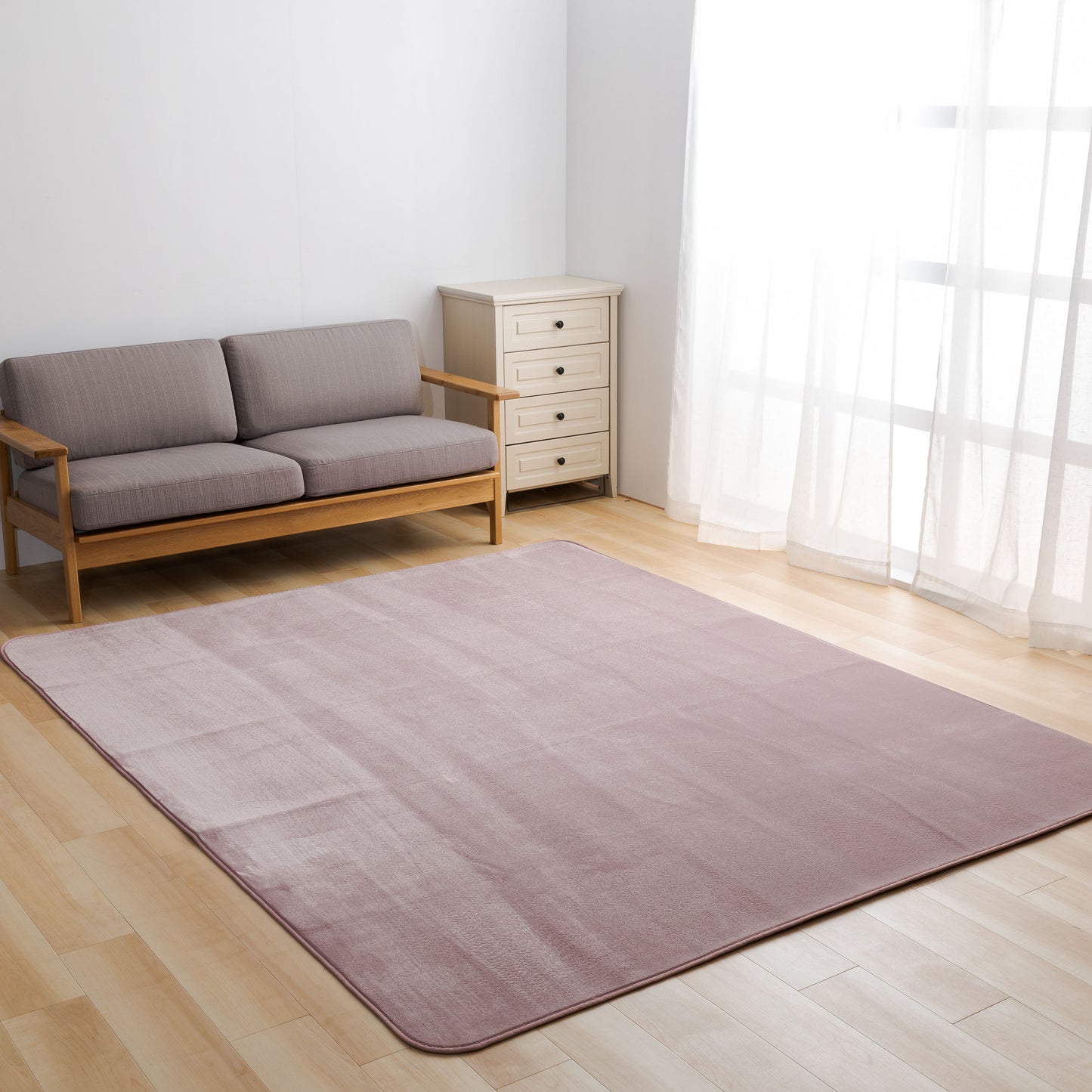 MITAS ふわさらマイクロファイバーフランネルラグ 130×185cm | 185×185cm | 200×250cm