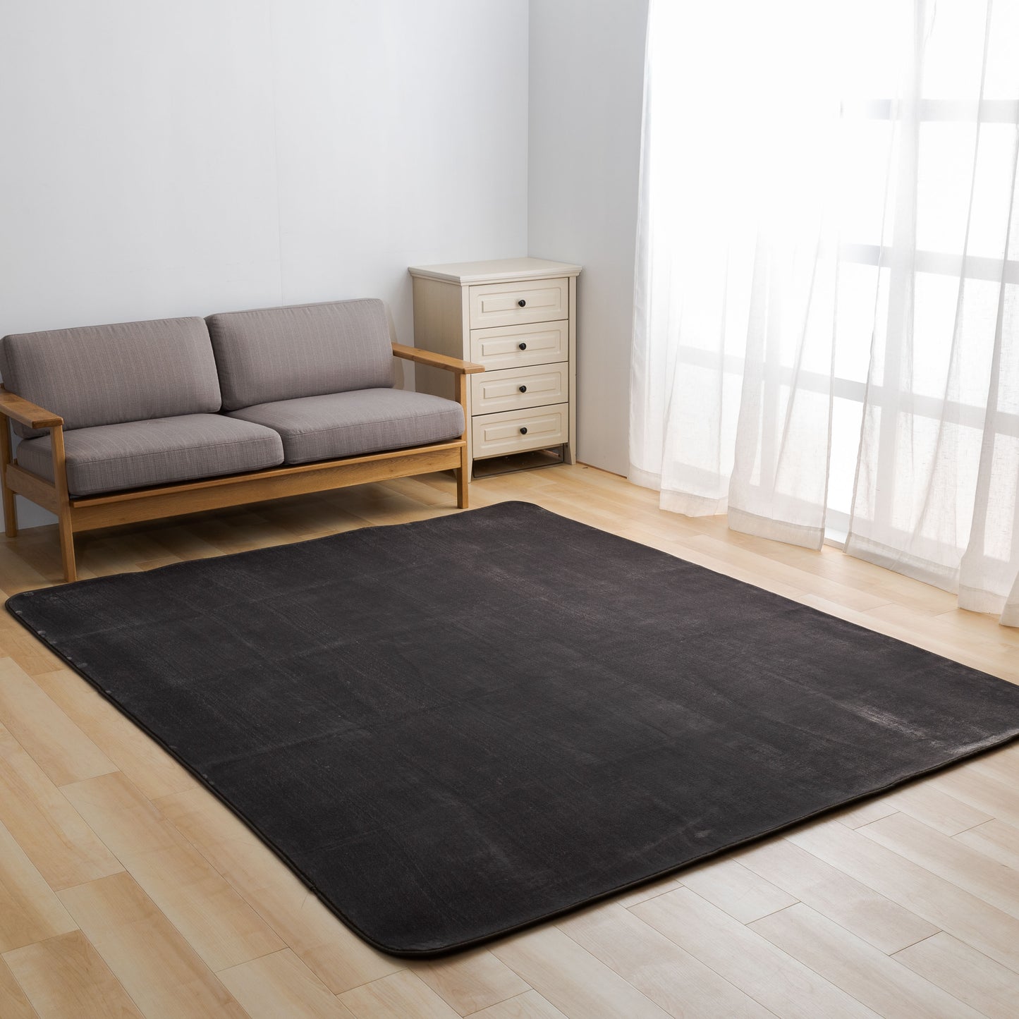 MITAS ふわさらマイクロファイバーフランネルラグ 130×185cm | 185×185cm | 200×250cm