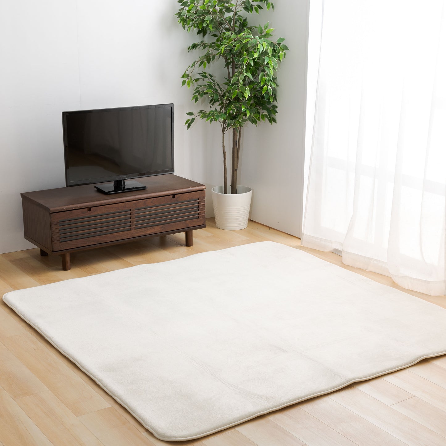 MITAS ごろ寝が気持ちいい高反発ラグ 極厚25mm厚 フランネルラグ 130×185cm | 185×185cm | 200×250cm