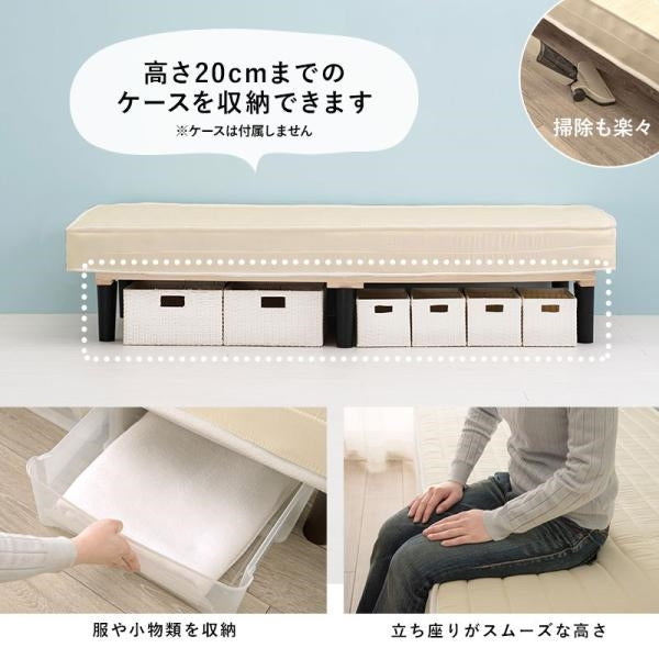 代引き不可　ボンネルコイルマットレスベッド　KMB-3105SSS