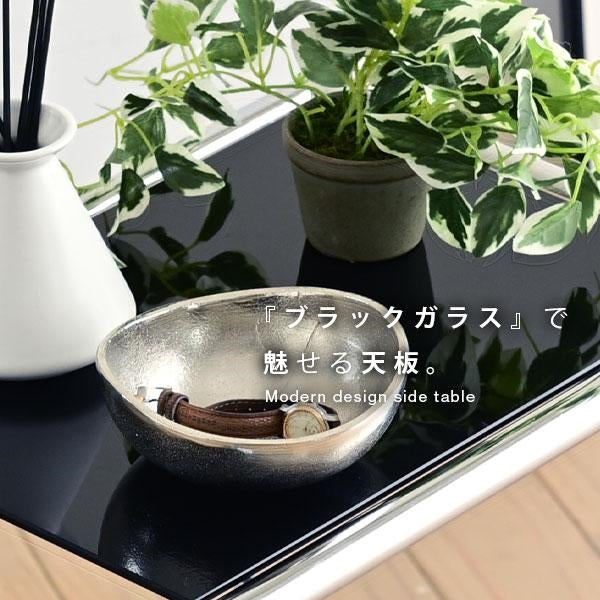 ベッドサイドテーブル スリム サイドテーブル キャスター 付き ベッド横テーブル ガラス コの字 ブラック ソファ サイドテーブル ベッド脇 高さ 調整
