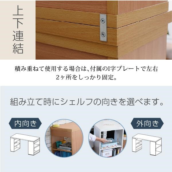 デスク 組み換え ユニットデスク 本棚付き 幅100 コンパクト 机 シェルフ 付きデスク 書斎机 パソコンデスク オフィスデスク 棚付き 薄型デスク ワークデスク