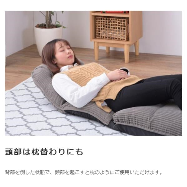 MITAS 4WAY 角度を自在に調節できるハイバックフロアチェア