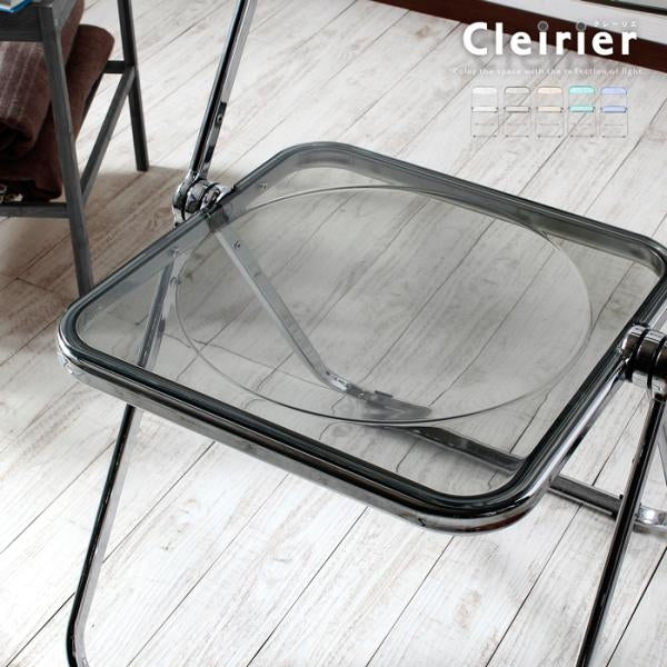 MITAS cleirier クレーリエ スケルトンデザインの折りたたみチェア
