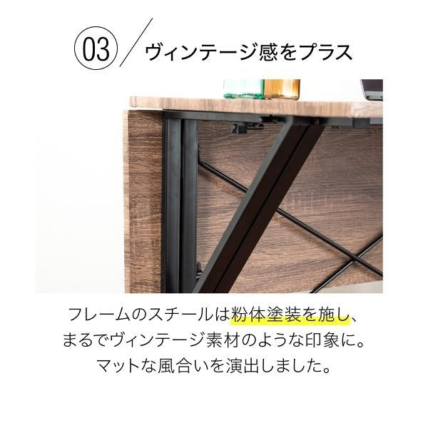 ダイニングセット 折りたたみ ダイニングテーブル チェア 2点 セット 2人用 幅90 バタフライテーブル スツール ダークブラウン ブラック 木製 スチール