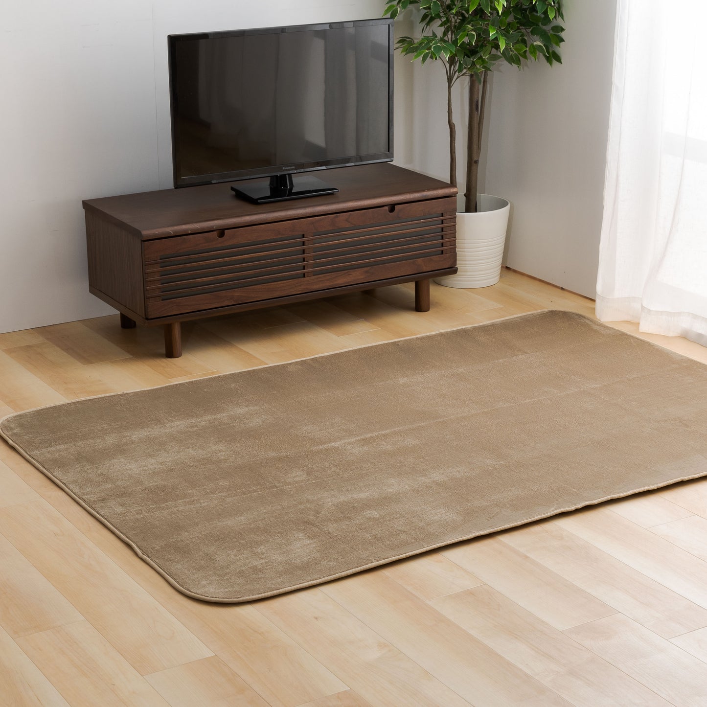 MITAS ふわさらマイクロファイバーフランネルラグ 130×185cm | 185×185cm | 200×250cm