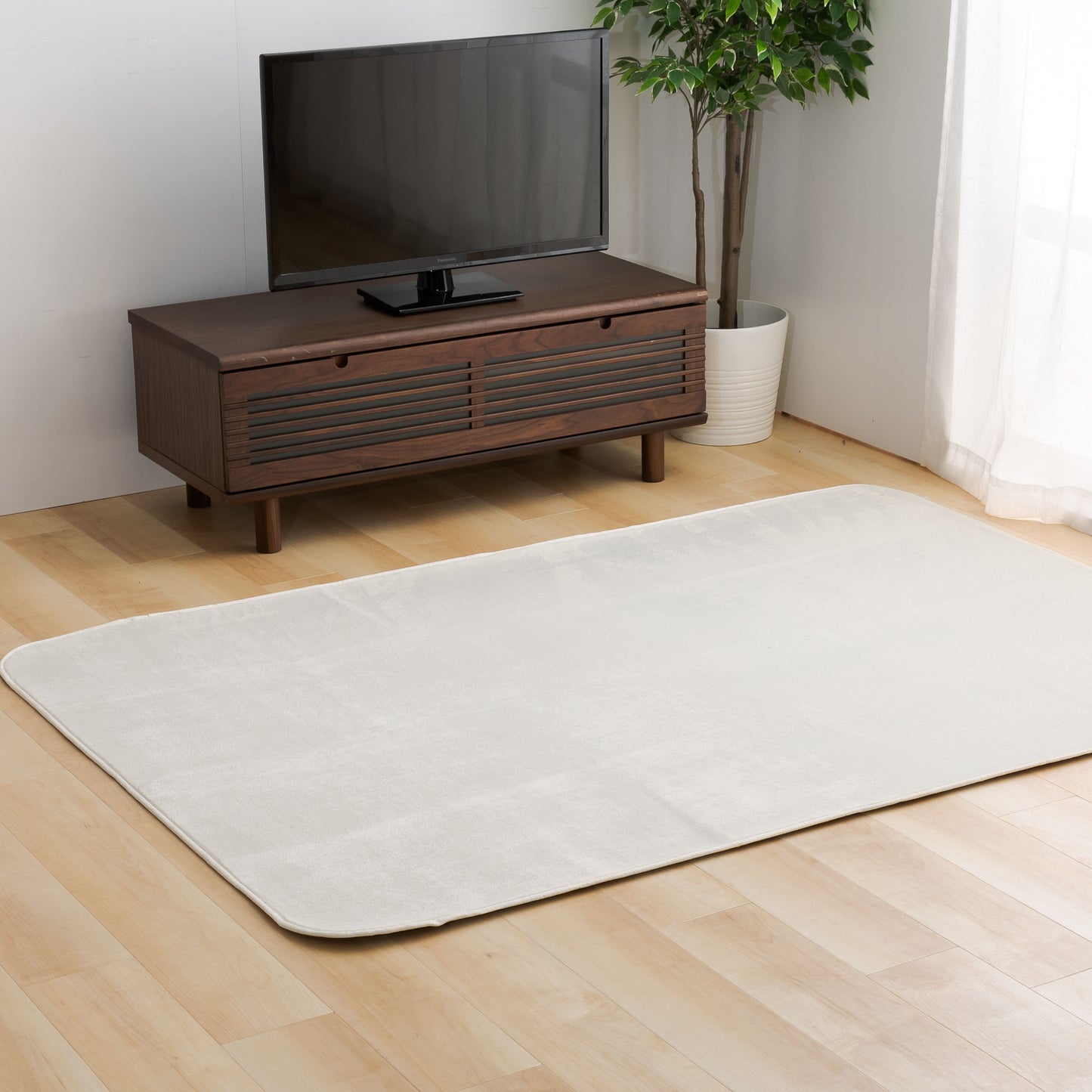 MITAS ふわさらマイクロファイバーフランネルラグ 130×185cm | 185×185cm | 200×250cm