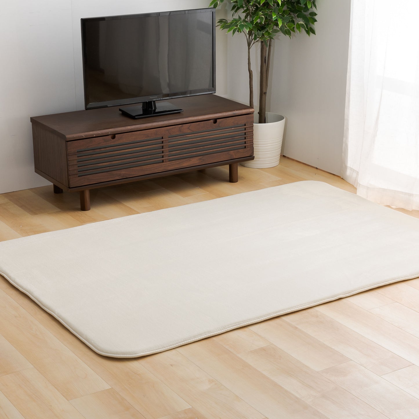 MITAS ごろ寝が気持ちいい高反発ラグ 極厚25mm厚 フランネルラグ 130×185cm | 185×185cm | 200×250cm